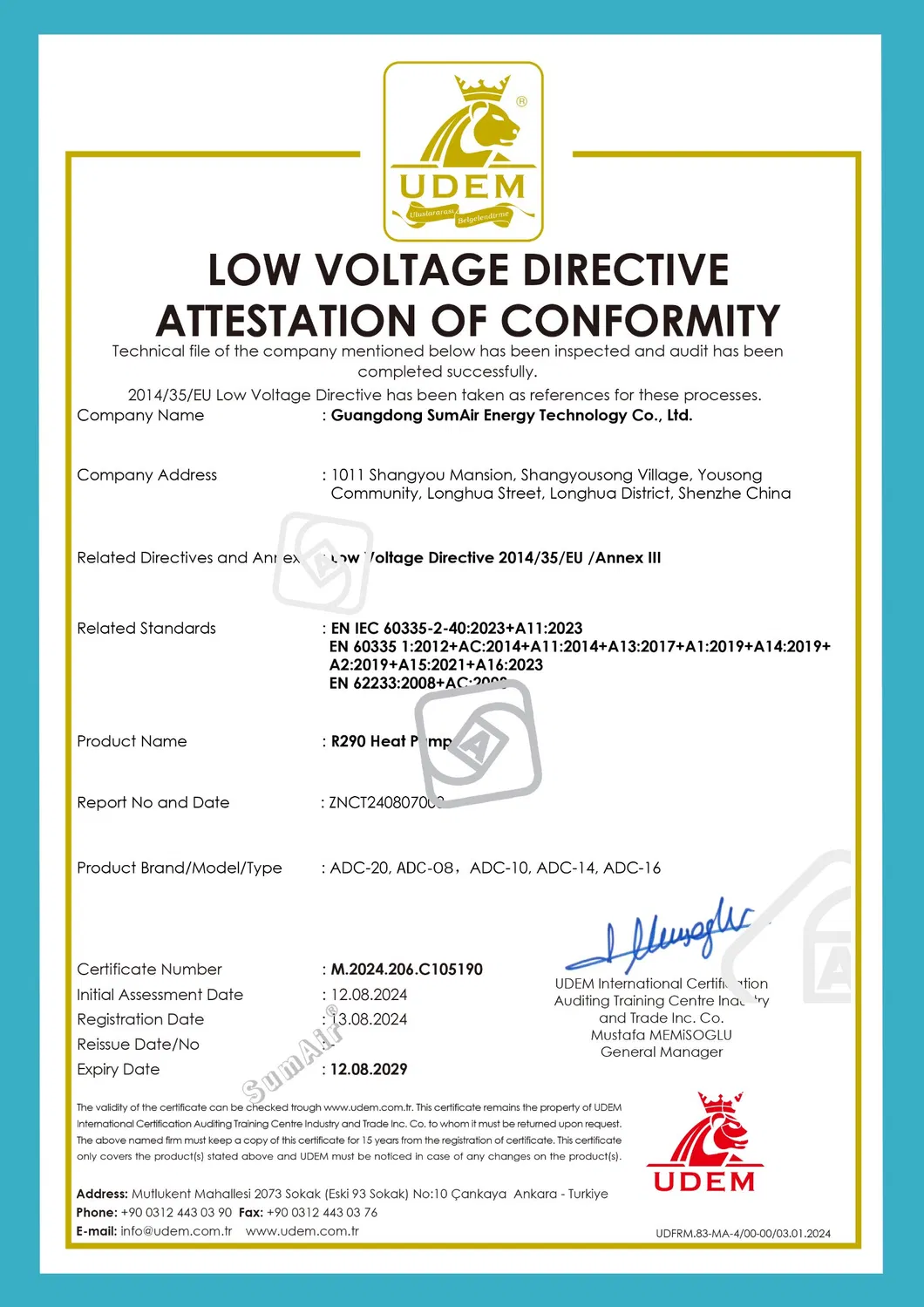 SG-Ready Certificate