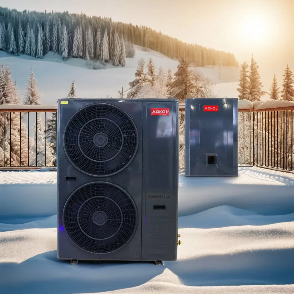 Europe New Energy Split R32 16kw 18kw Heat Pumps,Evi DC Inverter Air to Water Heat Pump with Smart WiFi Control.ERP a+++, Floor Heating Central Air Conditioning