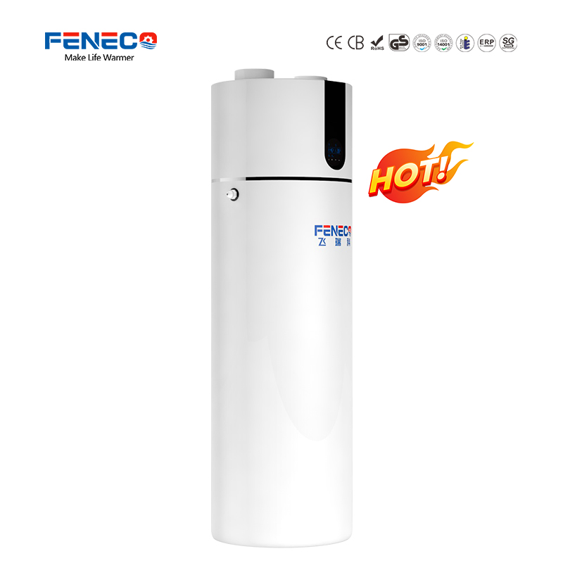 All in One Heat Pump Water Heater 60 Degree Outlet Hot Water High Cop with CE, Key Mark, TUV Air to Water Heater Air Source