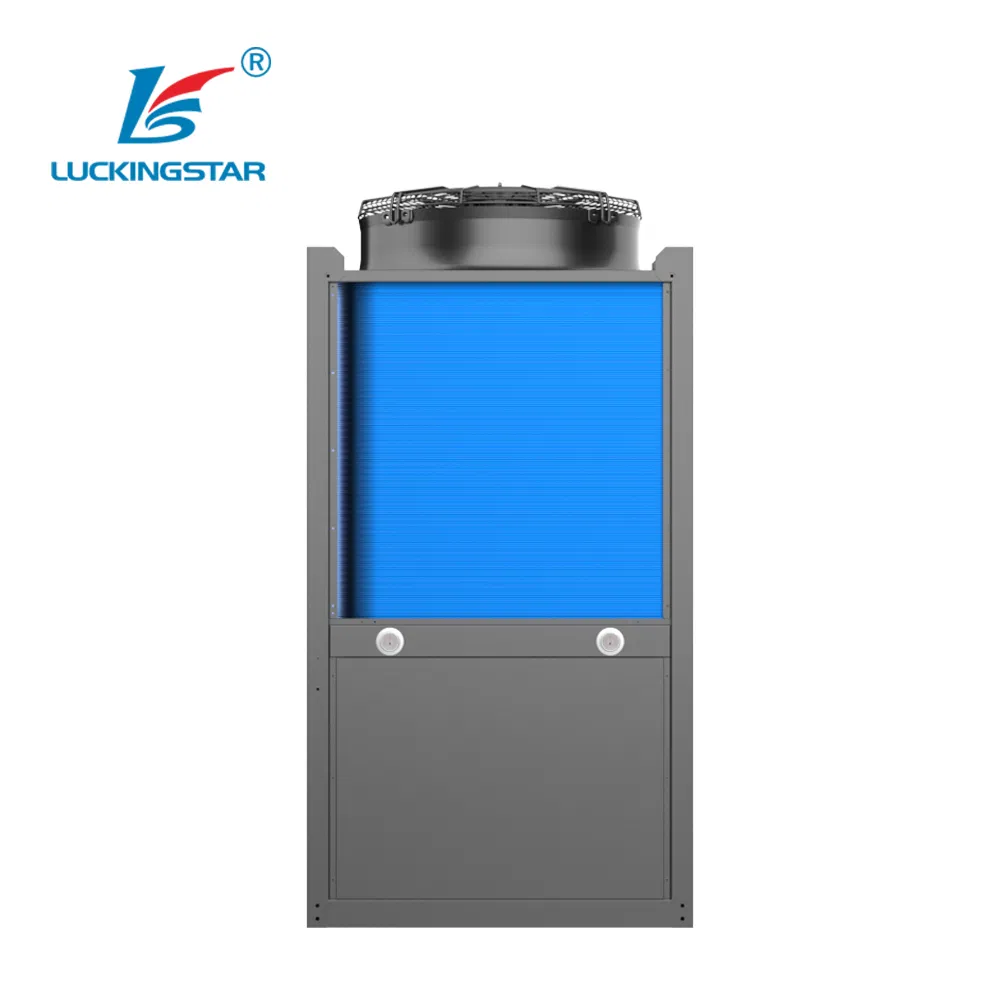 SPA Pool Water Heater 40kw Max 60 Degree High Temp Air Source SPA Heat Pump for Commercial Industrial Use