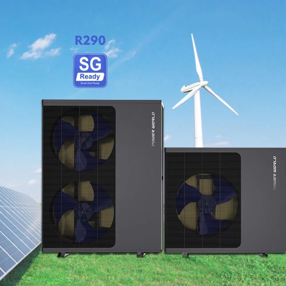 75c Hot Water High Temperature Reversible 20kw Inverter Heat Pump