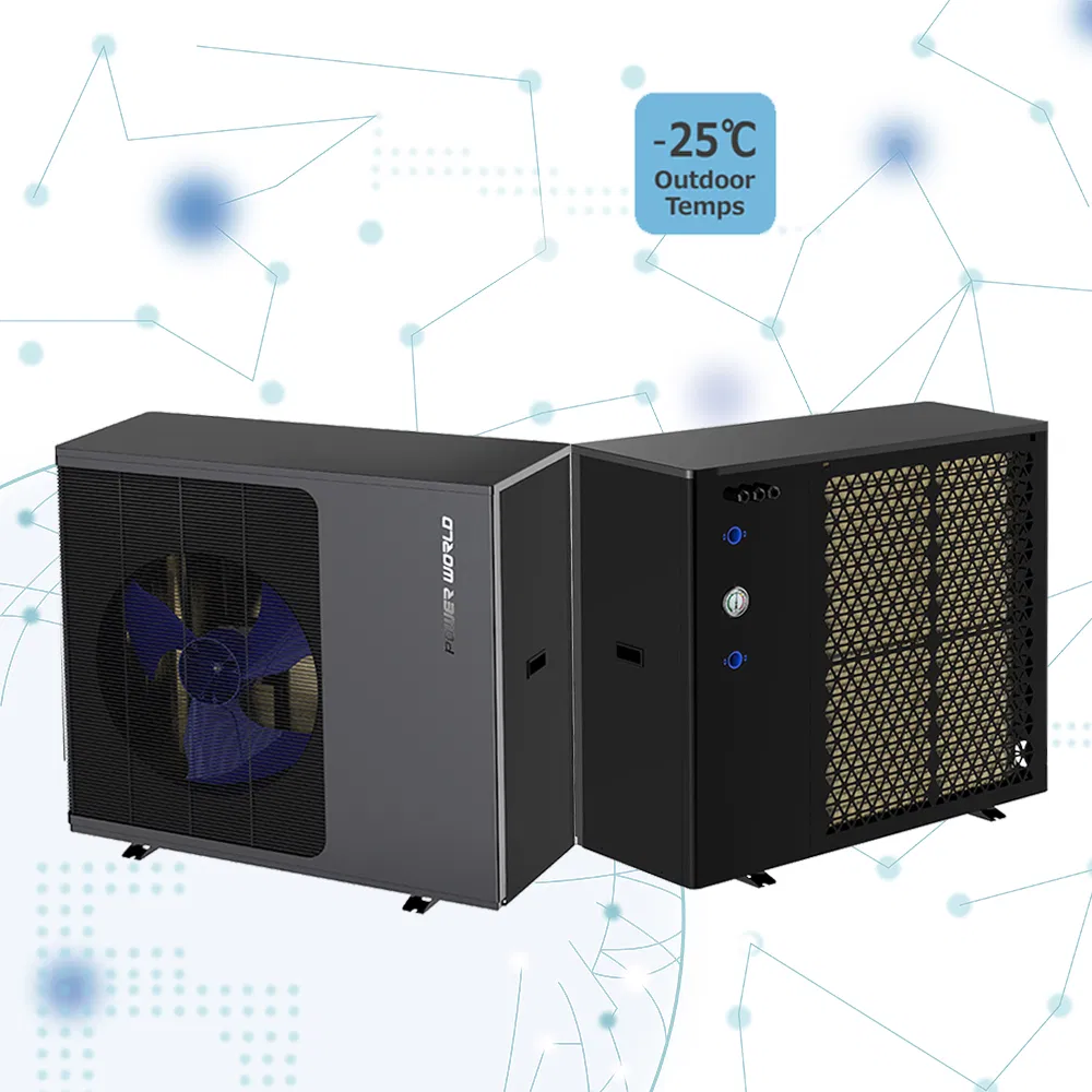 5 Inch LCD Display Latest Design R290 Propane Air Heat Pump