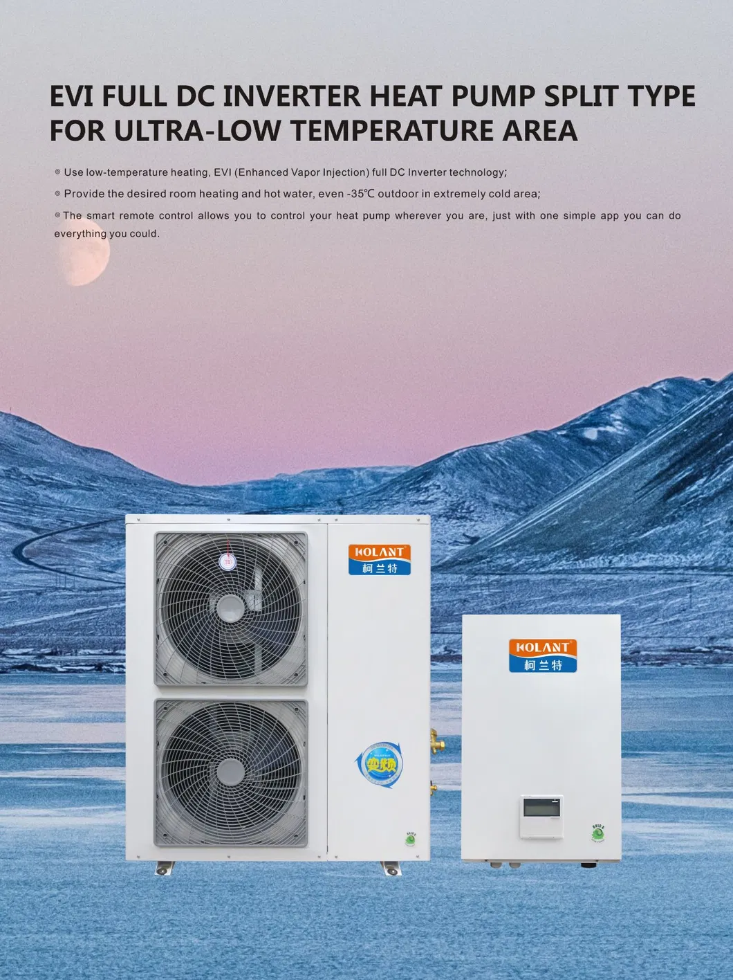 EVI Heat Pump Detail 9