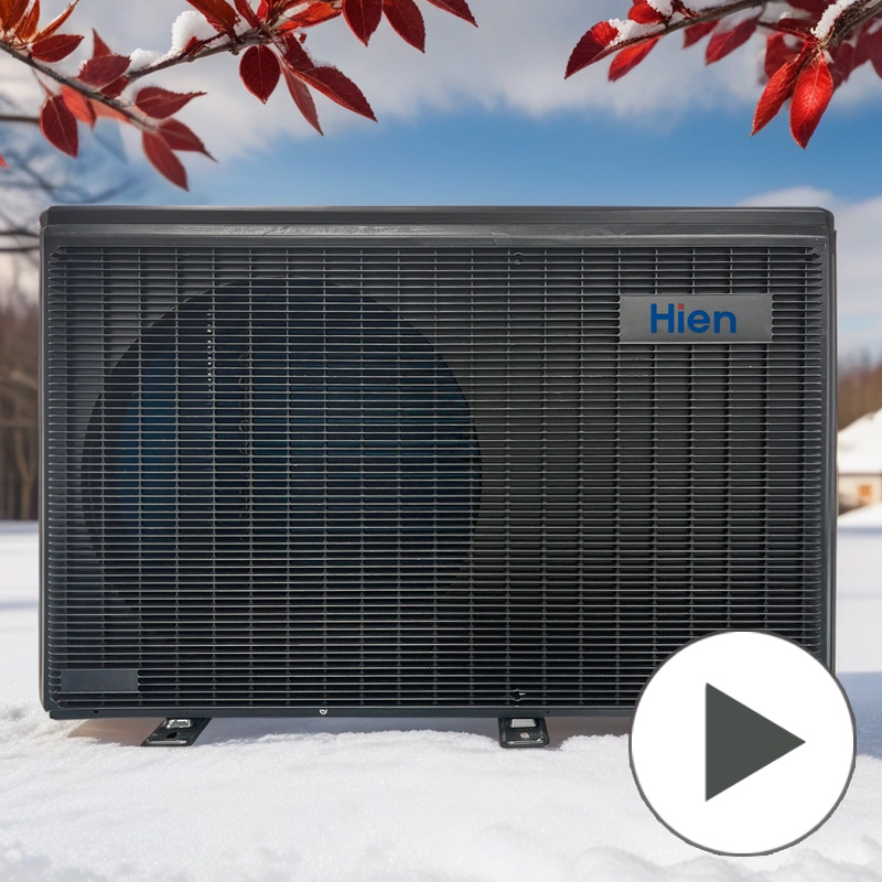 Hien New ERP a+++ R290 Evi Full Inverter Heatpump Monoblock Heat Pump R290