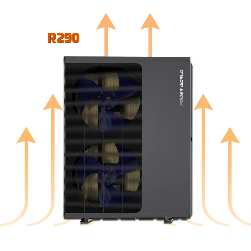 Winter Low Temperature Air to Water Evi DC Inverter Monoblock R290 Heat Pump WiFi Pompe a Chaleur R290