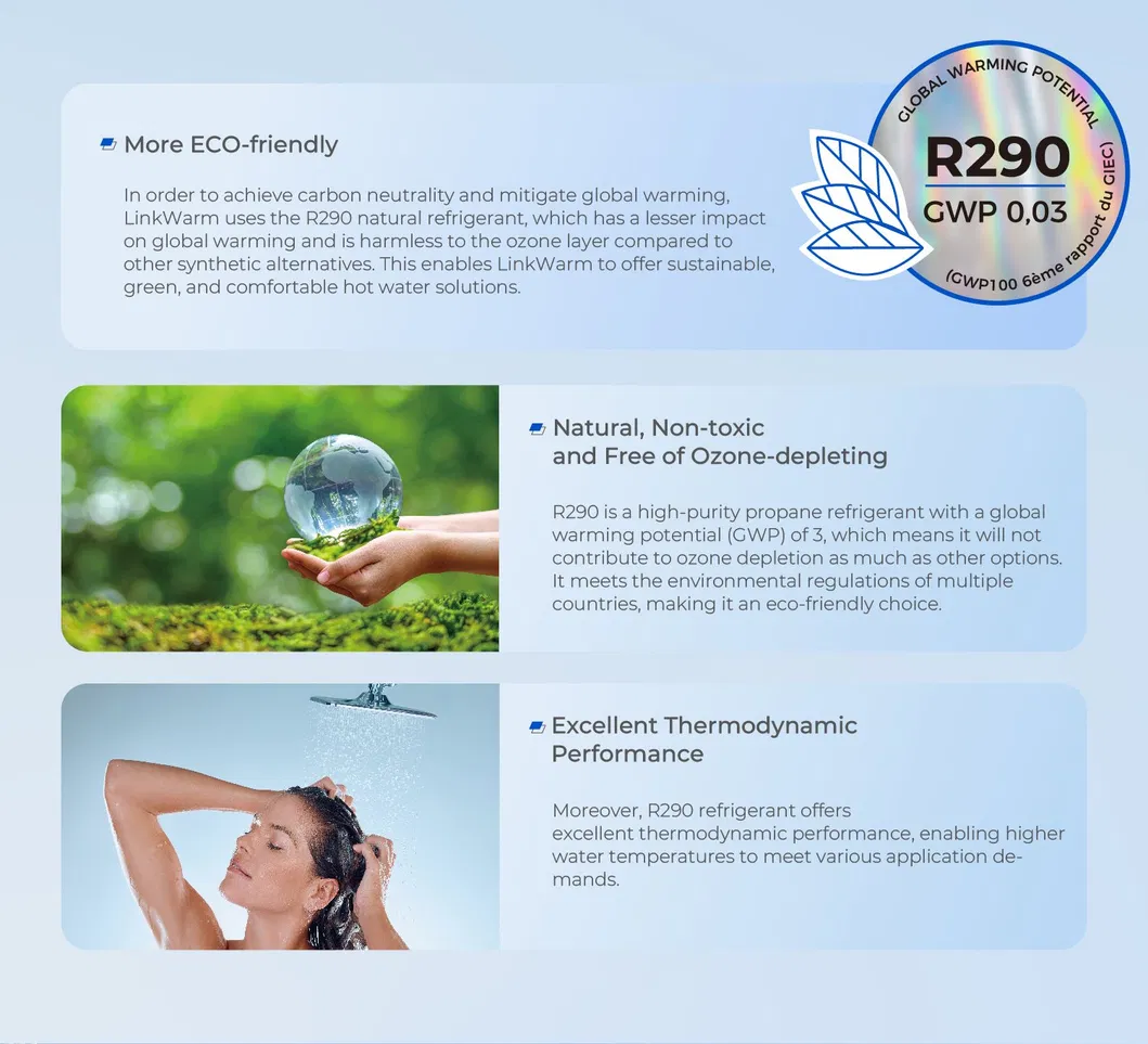 R290 Refrigerant Eco-Friendly