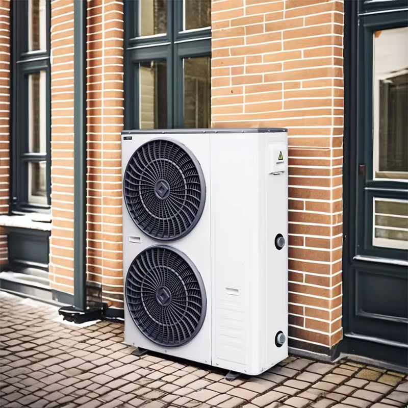 Evi DC Inverter Split Heat Pump Working in Cold Climate