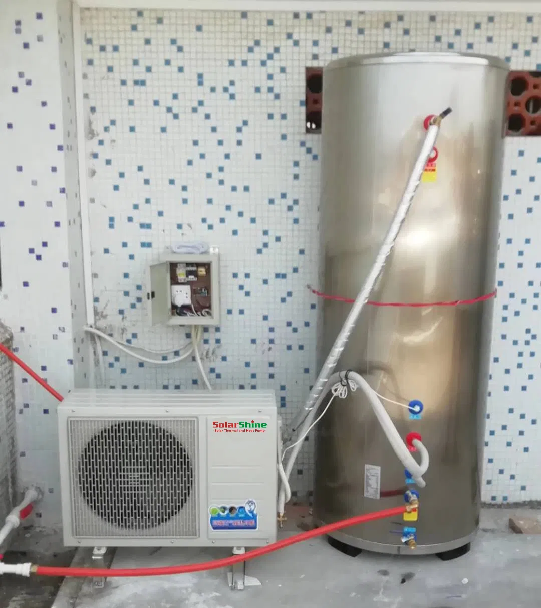 Economical Mini Split Heat Pump Water Heater for Residential Water Heating