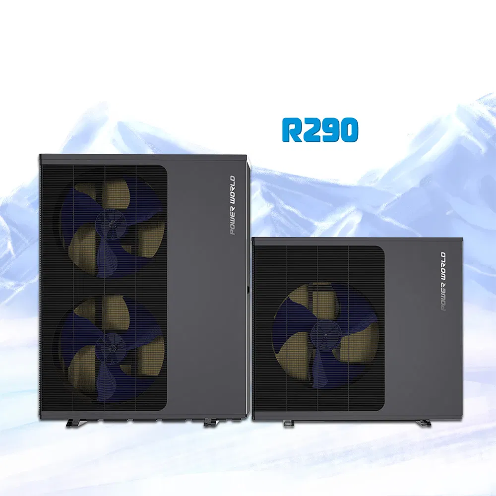 5 Inch LCD Display Europe Standard R290 Propane Inverter Heat Pump