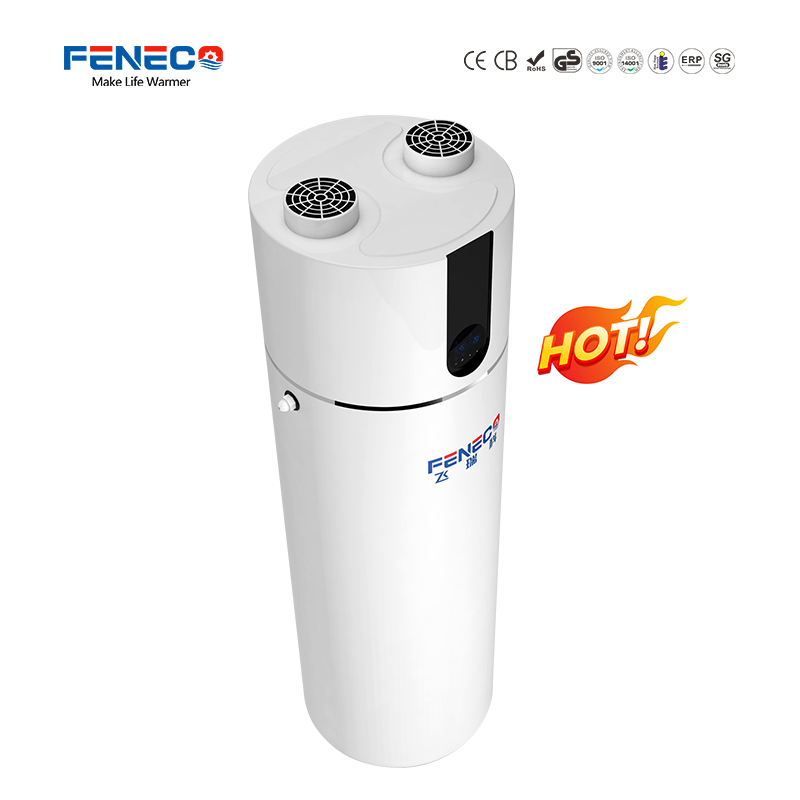 All in One Heat Pump Water Heater 60 Degree Outlet Hot Water High Cop with CE, Key Mark, TUV Air to Water Heater Air Source