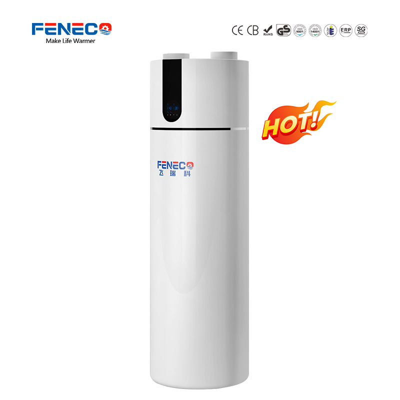 All in One Heat Pump Water Heater 60 Degree Outlet Hot Water High Cop with CE, Key Mark, TUV Air to Water Heater Air Source
