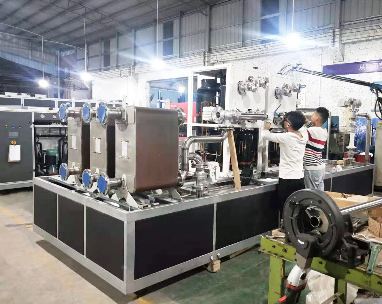 6~20kw Inverter Geothermal Ground Source Heat Pump with Touch Controller