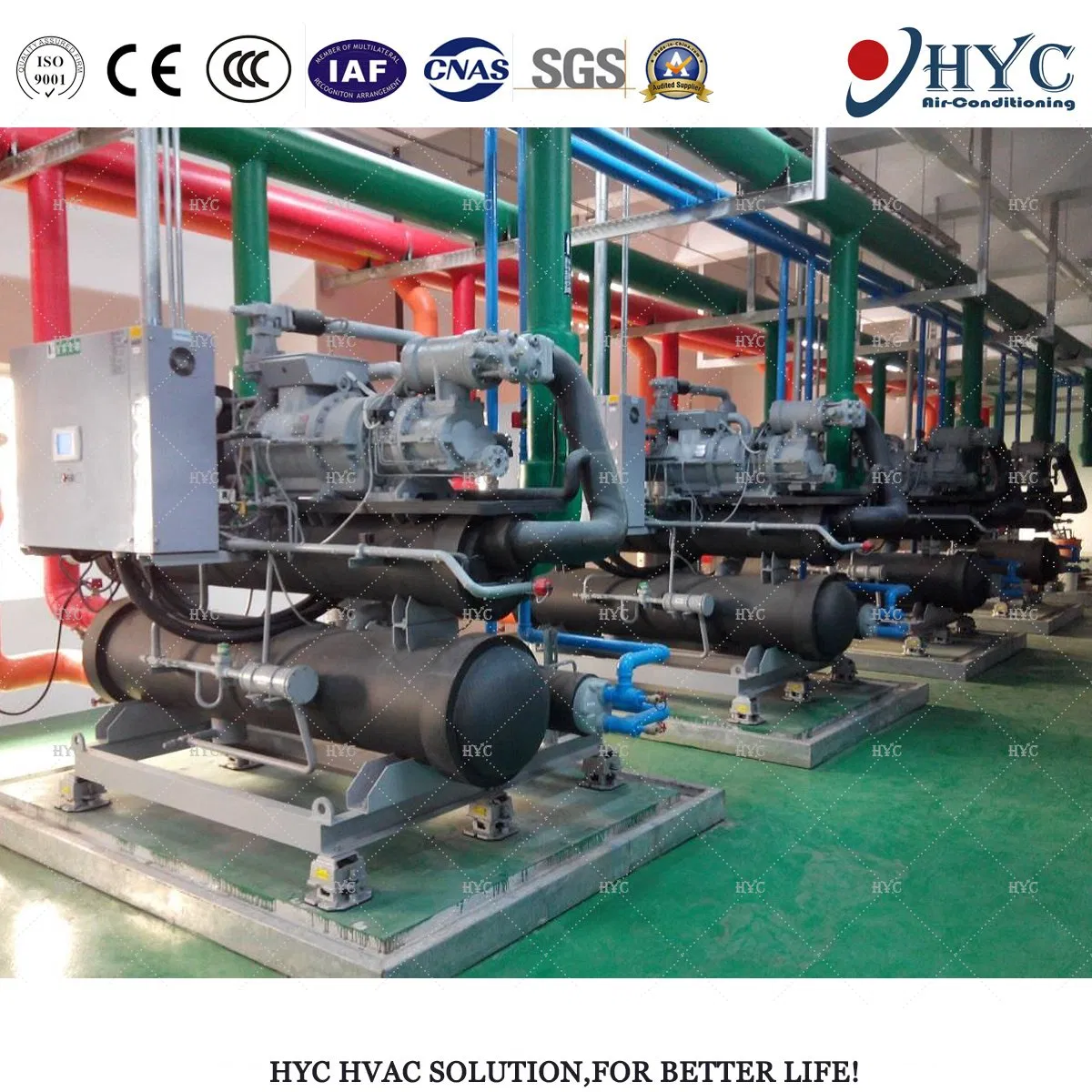 (Manufacturer) R134A Industrial Geothermal / Ground Source Water Cooled Heat Pump
