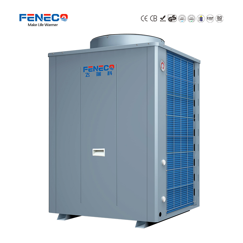 11-150kw Commercial Heat Pump Water Heater Air Source Heat Pump Air to Water High Cop with Copeland Compressor