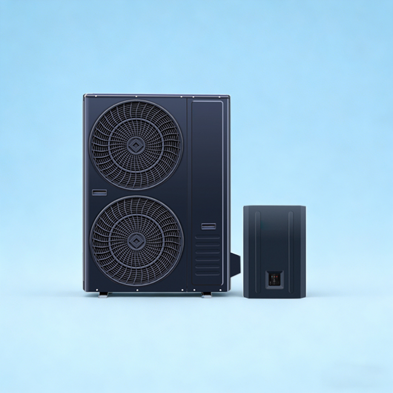 Evi DC Inverter Split Heat Pump Working in Cold Climate