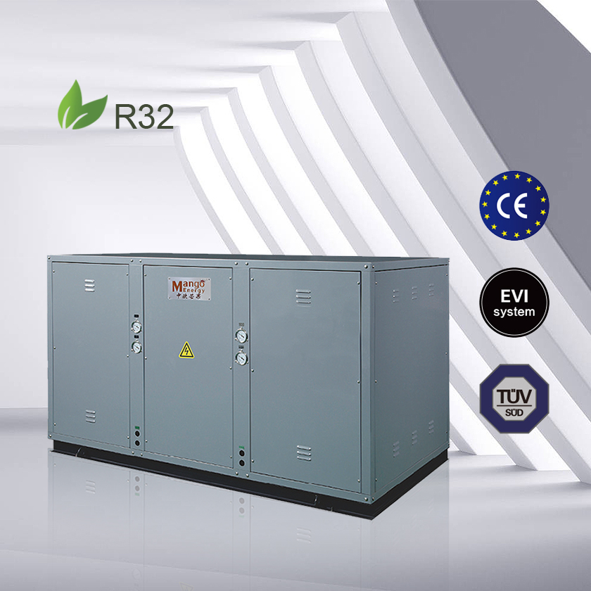 High Efficiency Geothermal Ground Source Water Source Heat Pump for House Floor Cooling and Heating