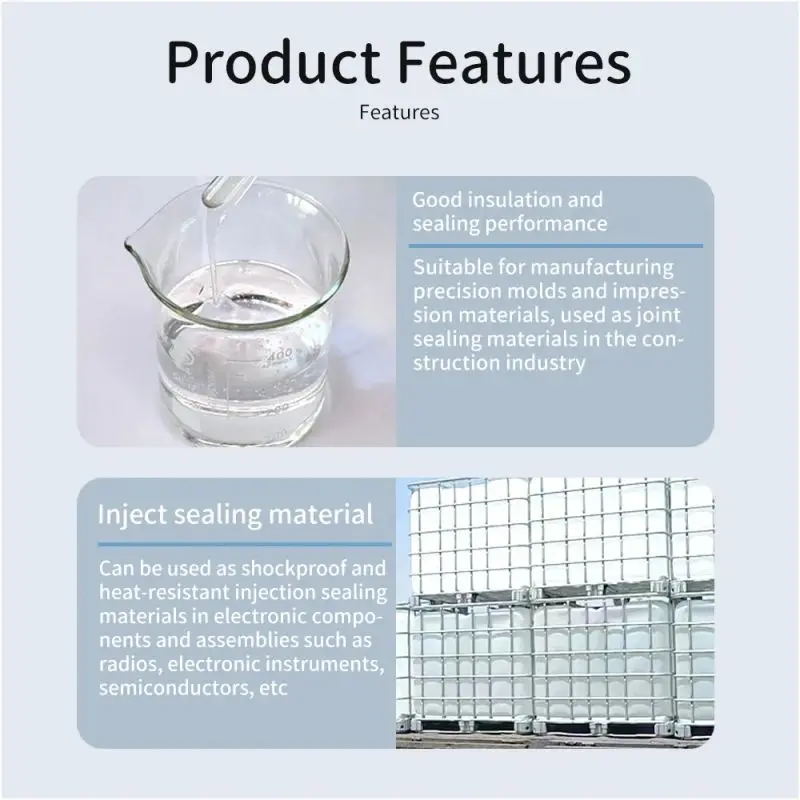 Room Temperature Vulcanization Methyl 107 Silicone Rubber Rtv 63148-60-7 Adhesives and Sealants (5)