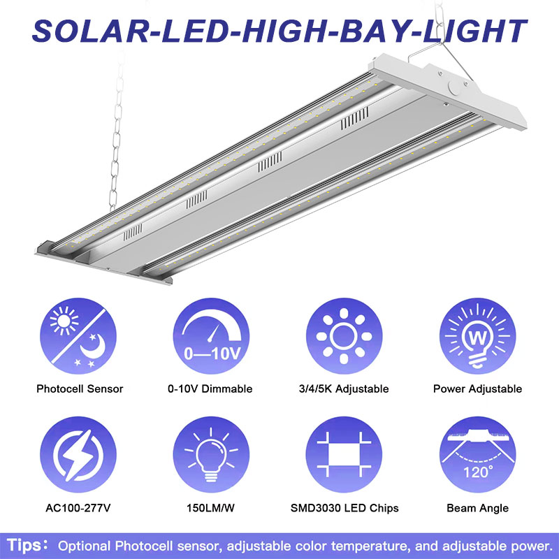 Hanging Commercial Indoor Linear High Bay LED Light
