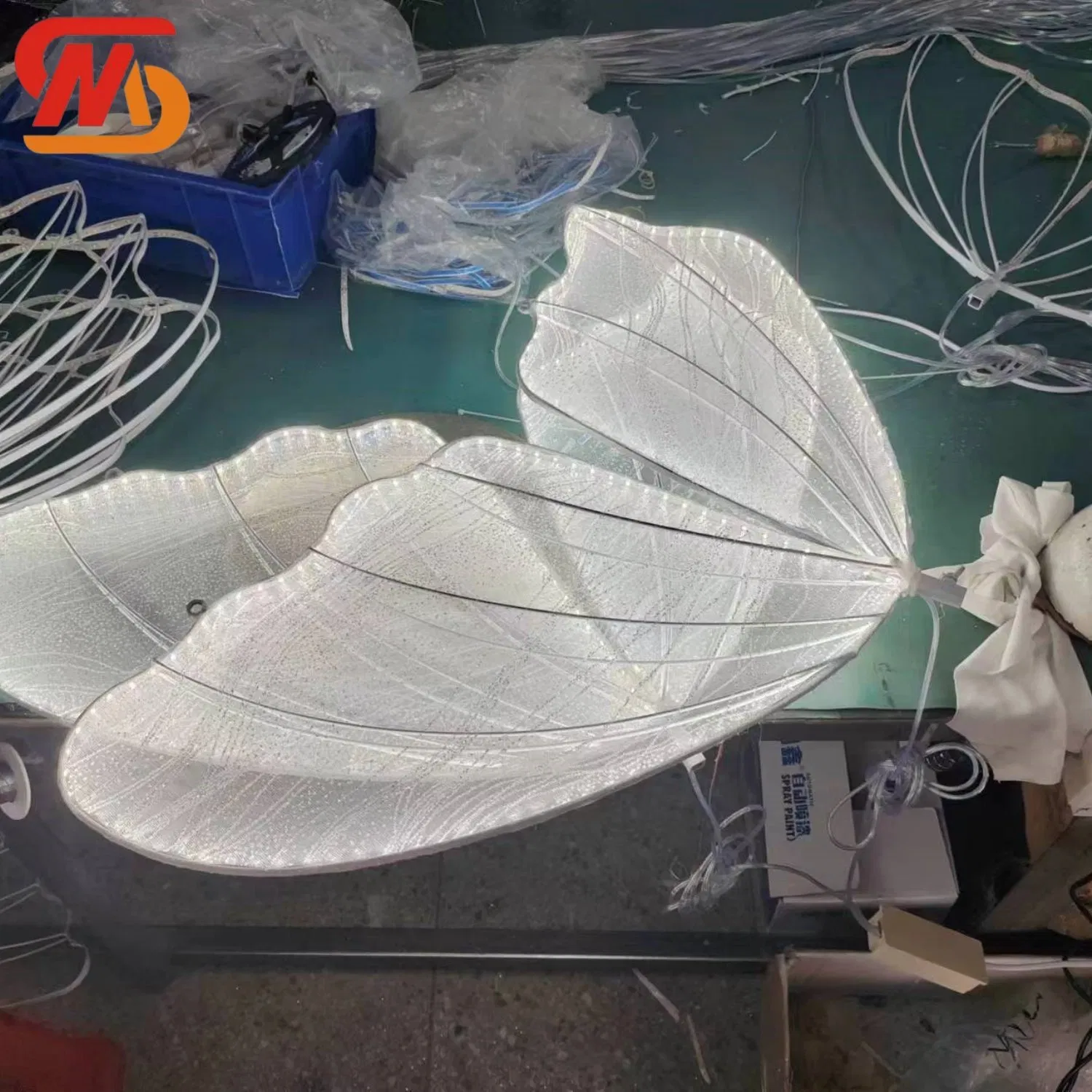 Smooth Wedding &amp; Event Stage Decor Moving LED Butterfly Light for Backdrop Decoration