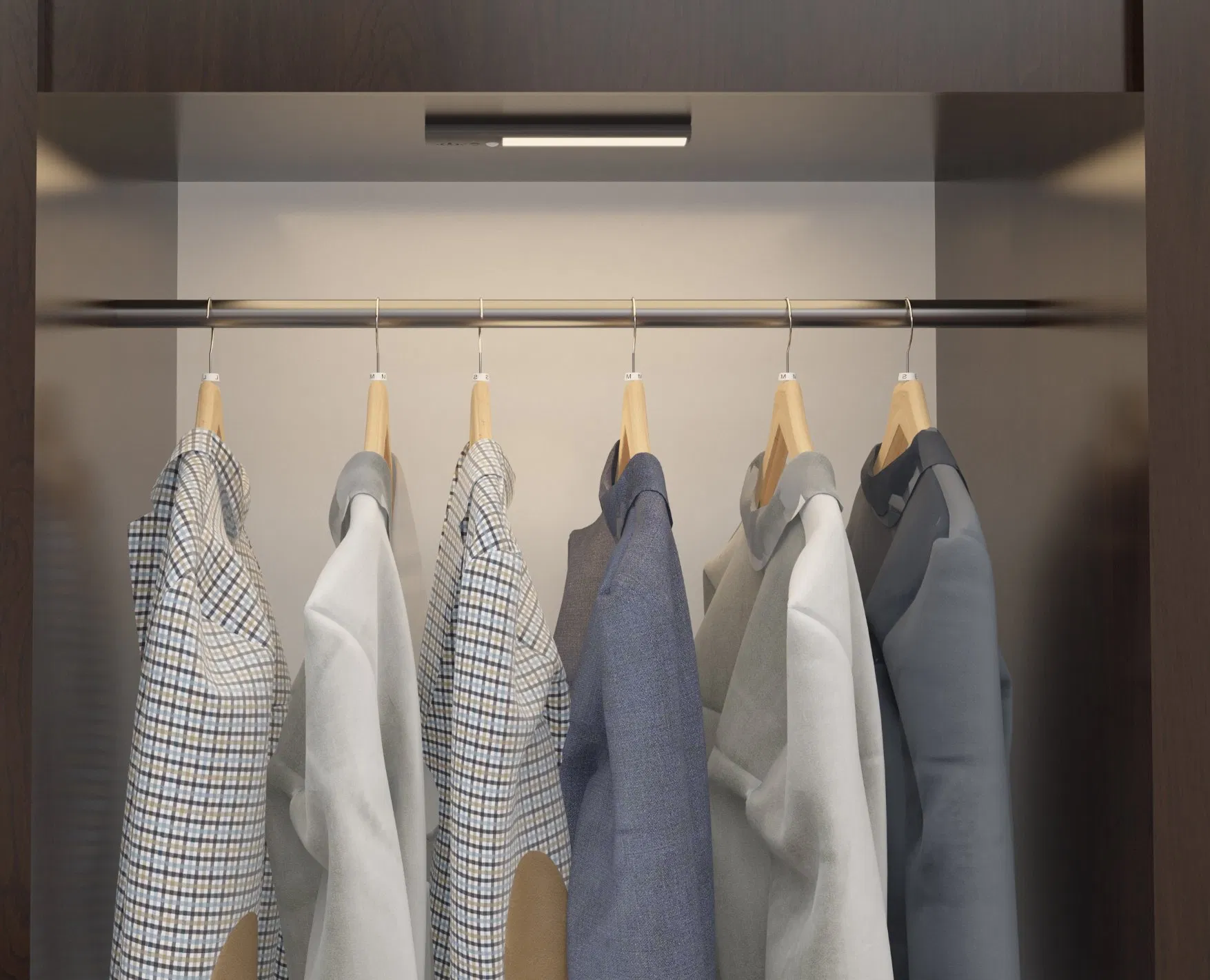 Motion Sensor Stepless Dimmable Light Rechargeable LED Under Kitchen Cabinet Puck Light China Factory