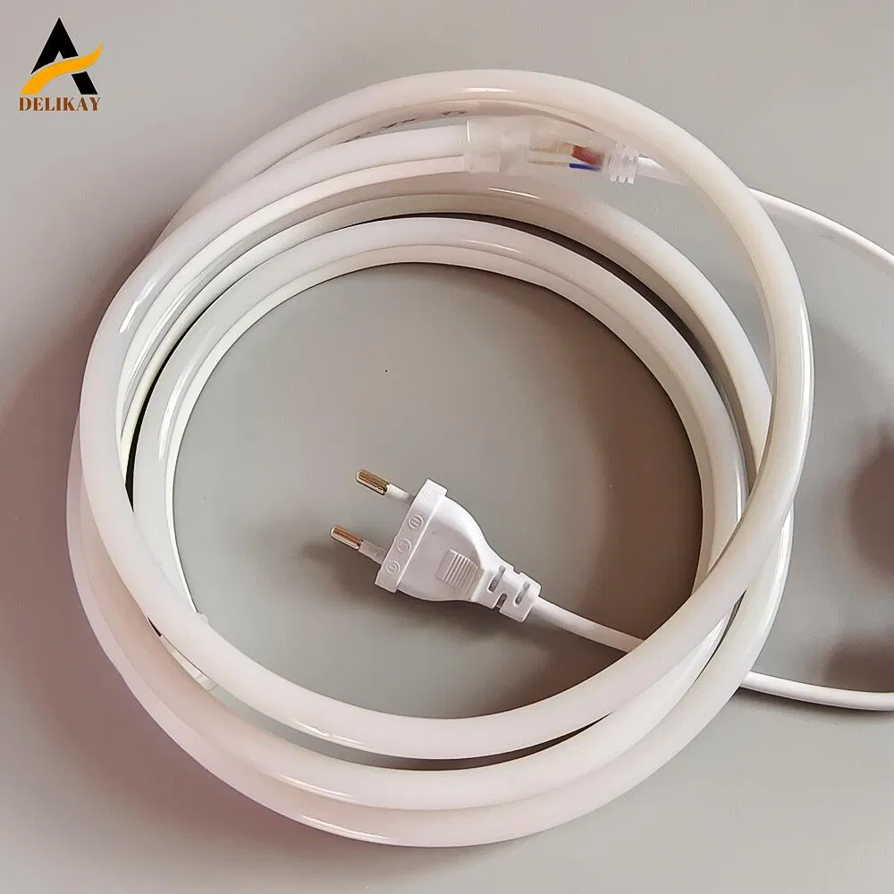 Colorful Christmas Decoration Holiday LED Lighting AC110V 220V Tape Neon Light Flex 50m/Roll LED Strip Light