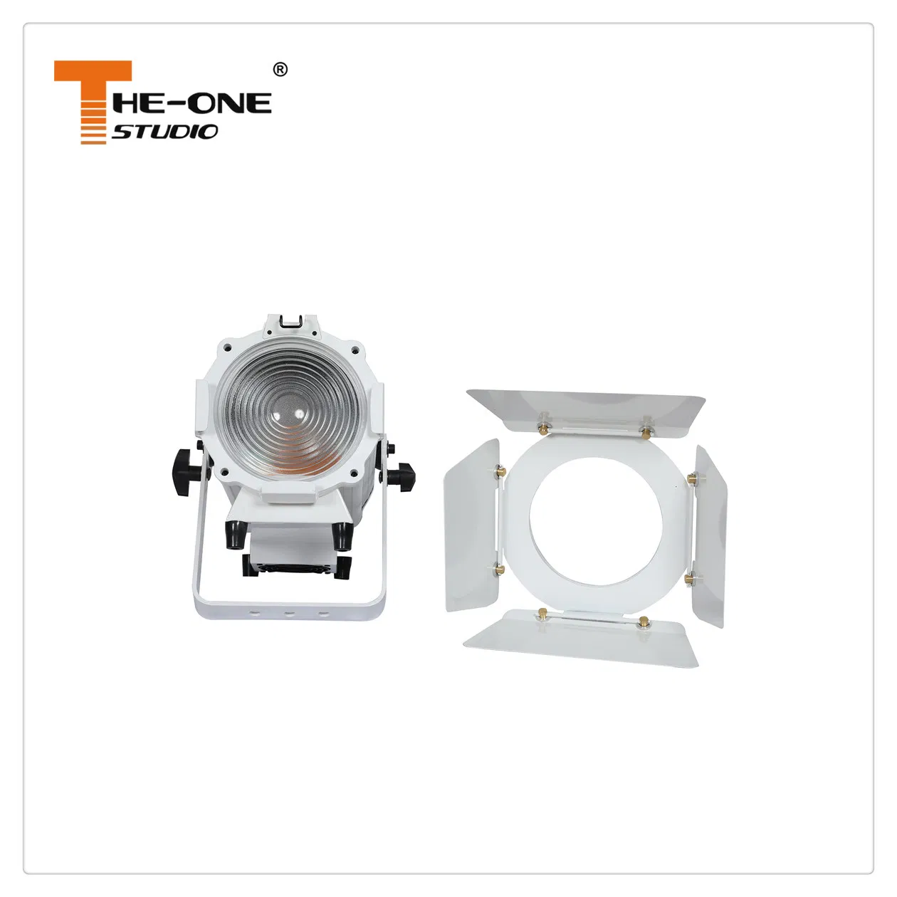Auto Zoom Bi-Color LED Stage Light Fresnel Spotlight