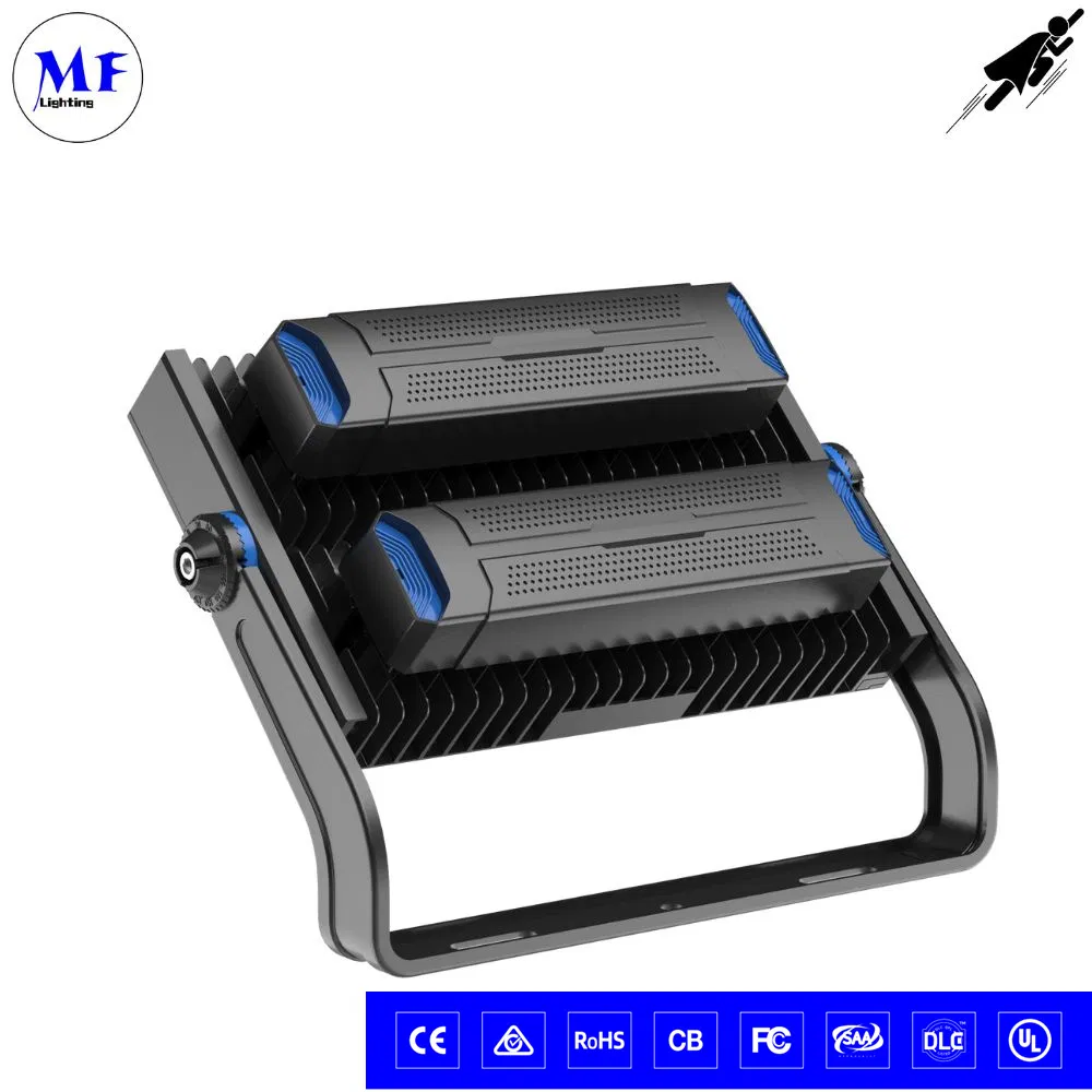 Factory Price 300-1500W IP66 LED Flood Light LED High Mast Stadium Light 5years Warranty with High Brightness for Sport Field Port