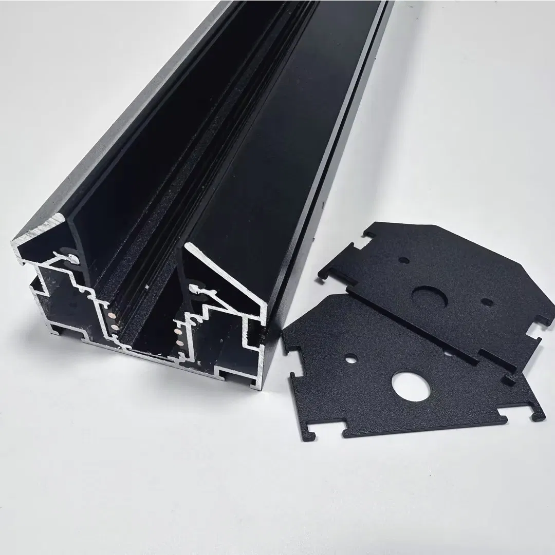 Stretch Ceiling Profile LED Magnetic Light Track Stretch Aluminum Profile Magnetic Track Rail for Ukraine Kazakhstan Ceiling