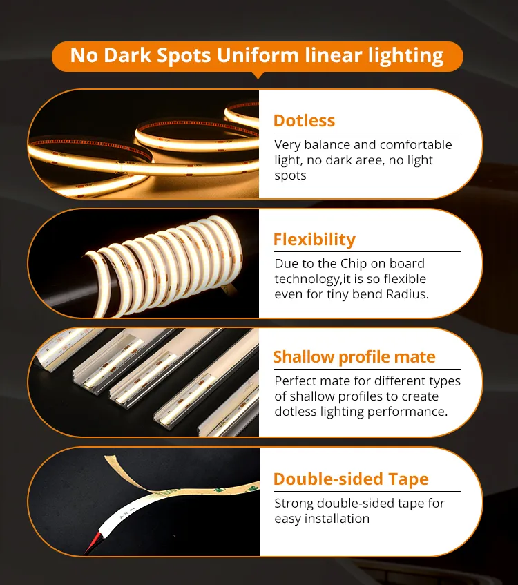 COB LED Strip Detail 3