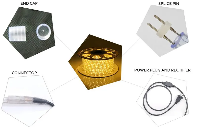 LED Strip Rope Lights Detail 2