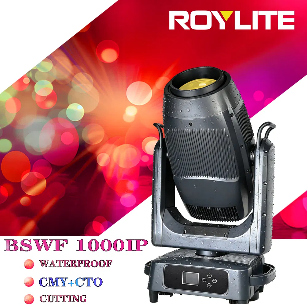 LED Moving Head Light Side View