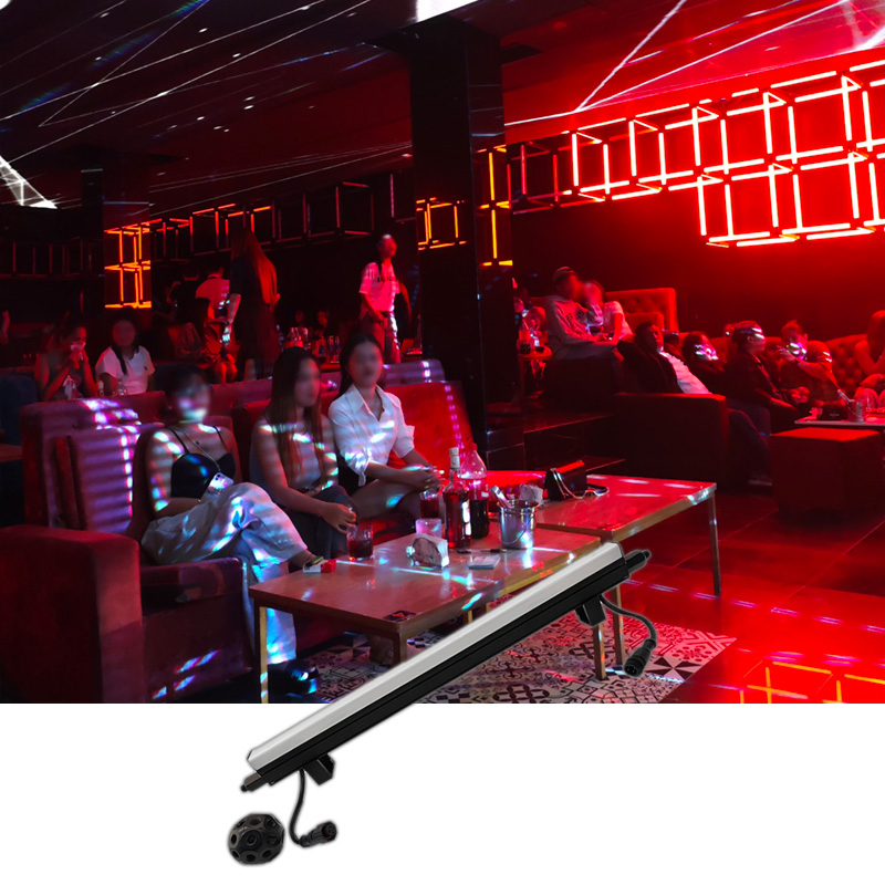3D Stage Nightclub Decoration Lighting DJ Light DC12V DMX LED Pixel Tube DMX LED Tube Bar Light