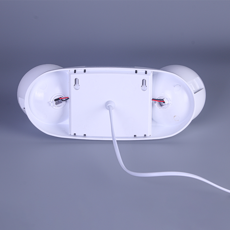 Rechargeable Double Head High Brightness LED Fire Exit Emergency Light with Li-ion Battery