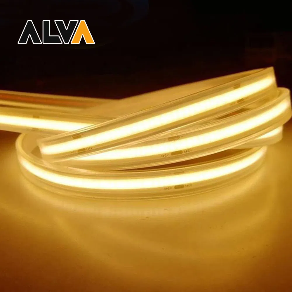 IP20, IP65, IP68 UL Approved 220V COB Strip LED Rope Light