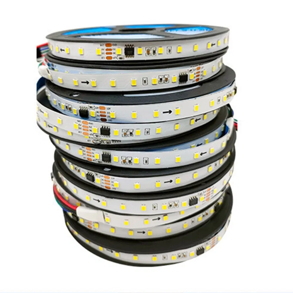 Factory Wholelesale Tape Light with Remote Flexible Rope LED Ribbon for Bedroom Home Lighting Mirror Kitchen Bar Cabinet Decor