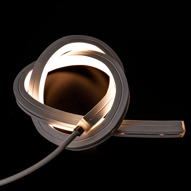 Ne1616 Flexible 3D Free Bending 2700K-6500K Mini Cut Anti-UV-Salt IP67 Outdoor Decorative 24V Silicone LED Neon Strip Light
