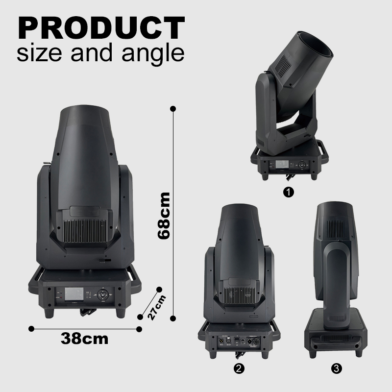 Concert 600W LED Moving Head Stage Light CTO Cmy Sharpy DJ Light Theatre Event Stage Beam Light