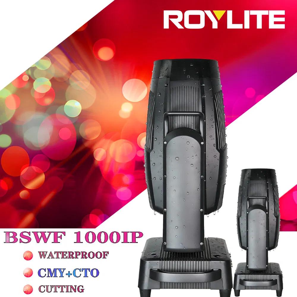 1000W LED RGBW Moving Head Light CTO Concert Performance DMX512 Control Mode IP66 Stage Light
