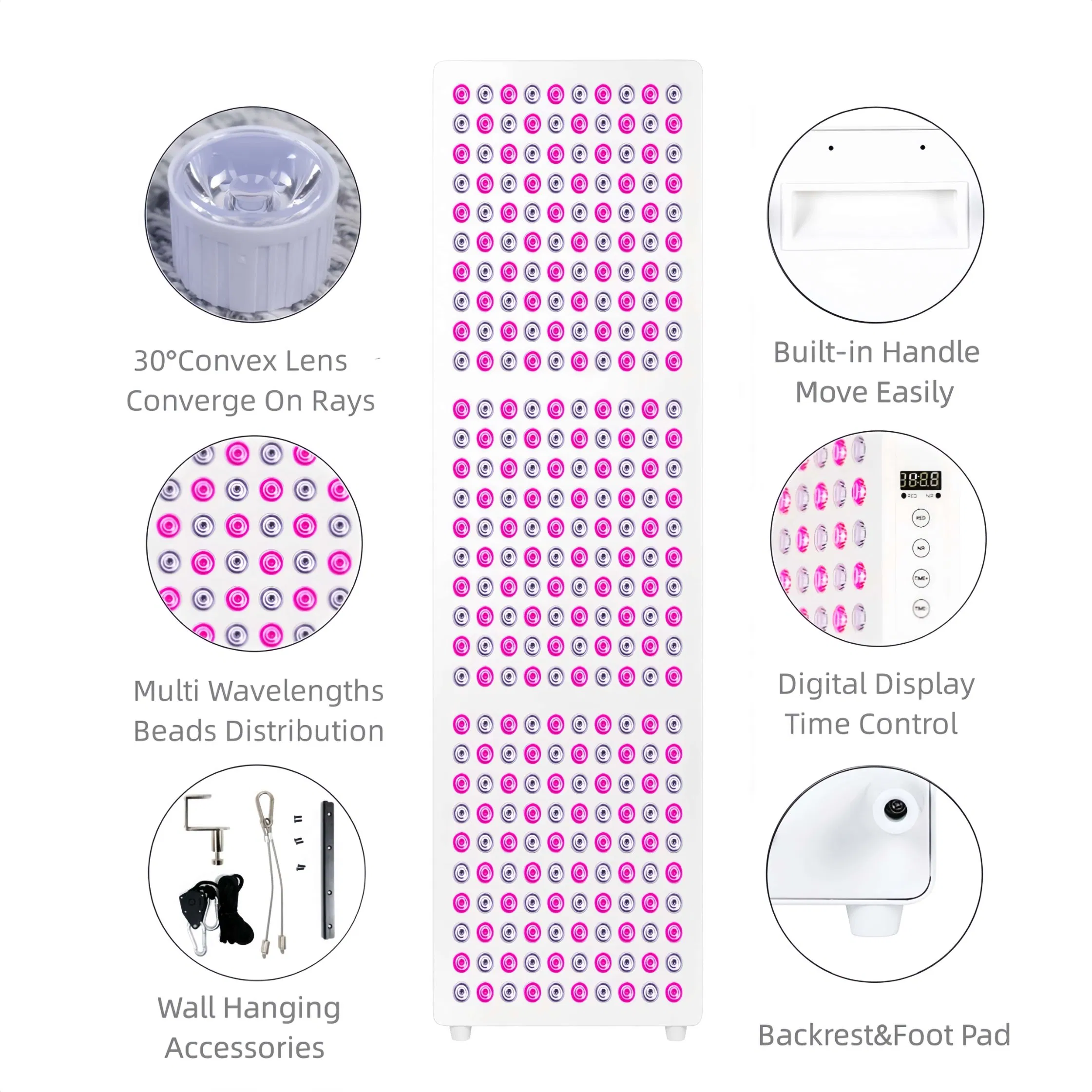 Azure Oed/OEM Home Body Skin Care Beauty Physiotherapy Solarium Machine LED Red Light Therapy Panel Equipment Sauna Salon LED