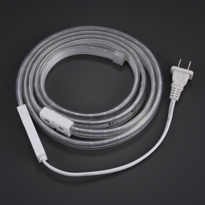 220V 120d 12mm SMD2835 Double-Row LED Rope Light Strip Light