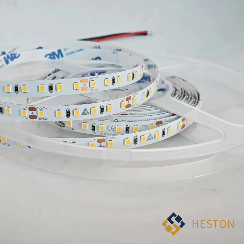 High Power High Lumen 10mm IP20 3000K DC24V SMD2835 240LEDs/M LED Strip Light