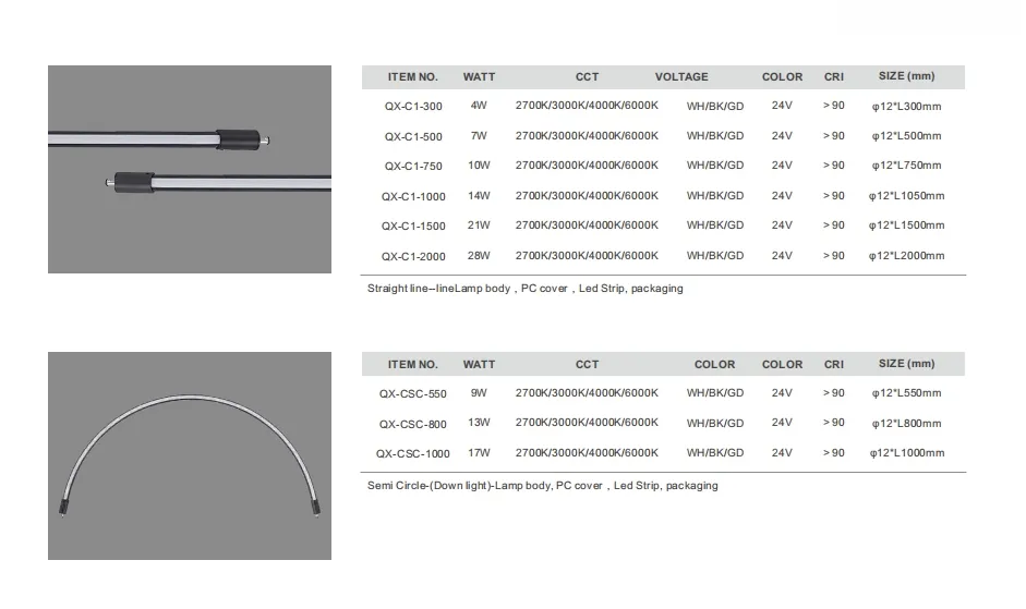 Linear Light Structure