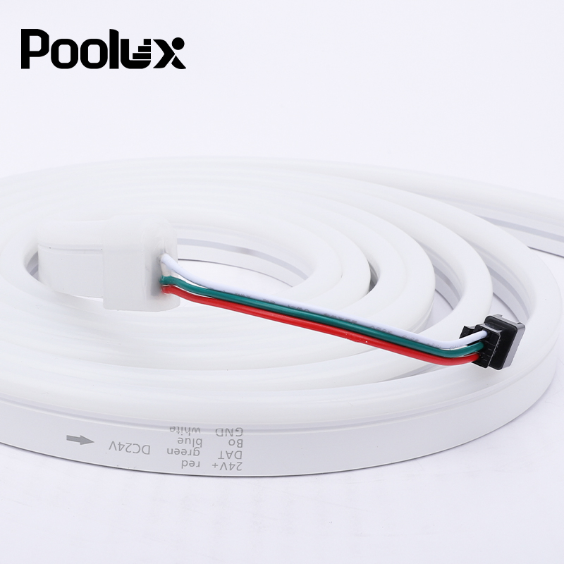 Smart Color Changing Waterproof LED Rope Lights for Swimming Pool with IP67 Underwater LED Neon Flex Strip Light
