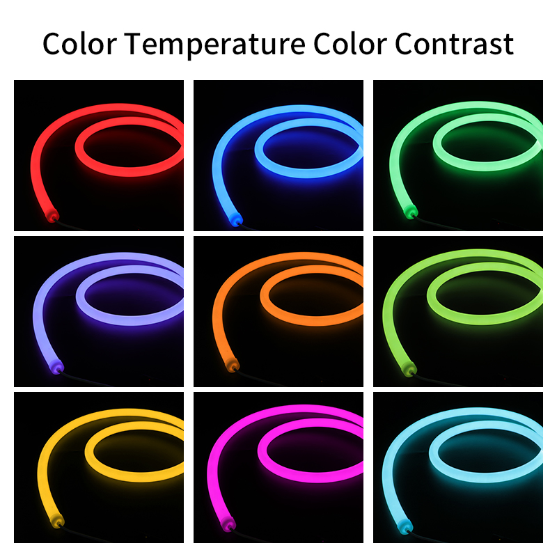 Citylux Smart D18 D22 D25mm 360 Silicone LED Strip Light RGB RGBW CCT Neon Rope Lights