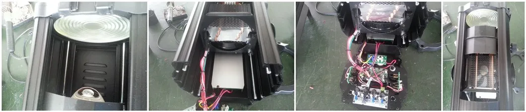 Auto Zoom Bi-Color LED Stage Light Fresnel Spotlight 2