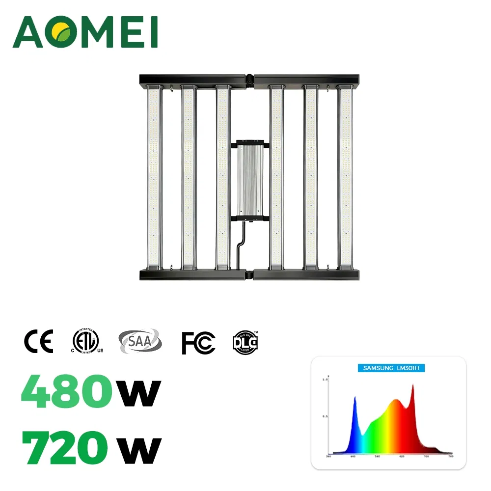 400W 720W Samsung Chips LED Grow Light Full Spectrum IP65, Greenhouse Cultivation