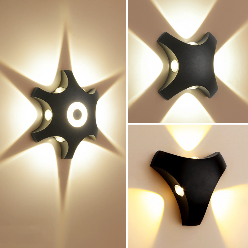 Vintage Outdoor Indoor Sconce Wall Lamp up and Down for Home Garden LED Lamp Lights-Lighting