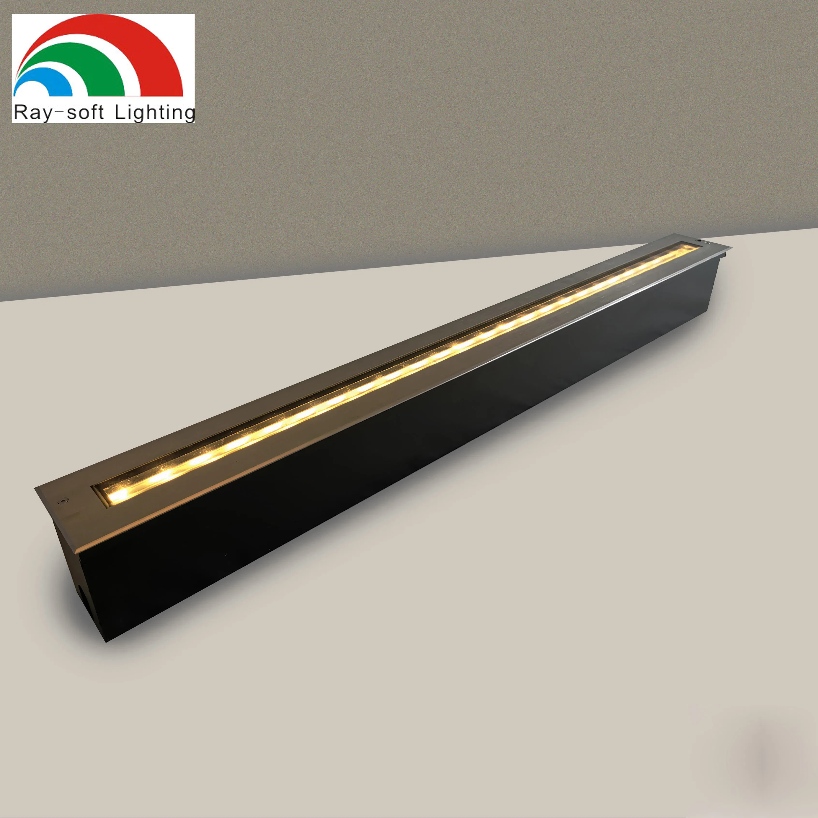 Adjustable RGB LED Recessed Floor Light for Gardens