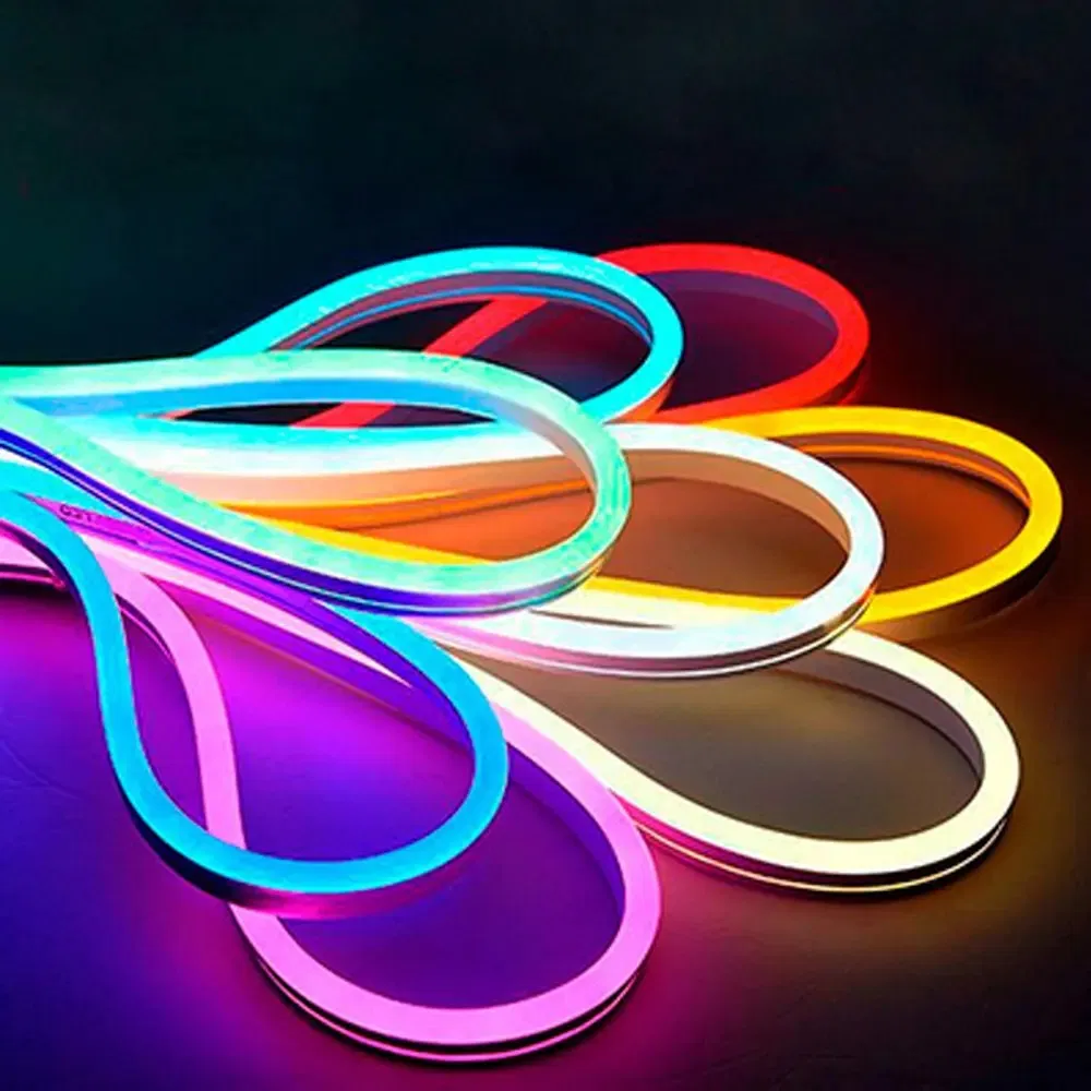 Smart LED Rope Light WiFi Control Flexible Neon Strip for DIY Cretive Art Decoration