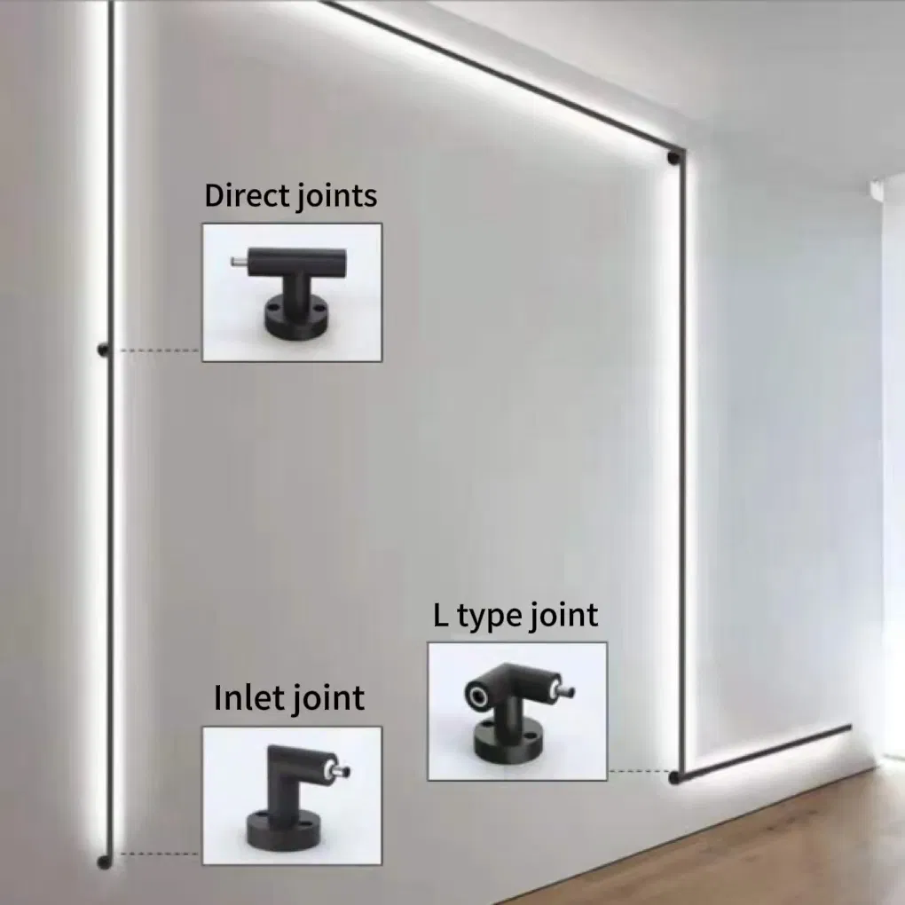 3000K/4000K/6000K Wall Lights for Indoor Decoration Rubik's Cube LED Skyline Linear Light